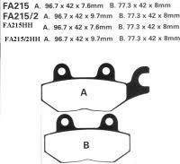 Klocki hamulcowe Benzhou YY125T Triumph Trident 750