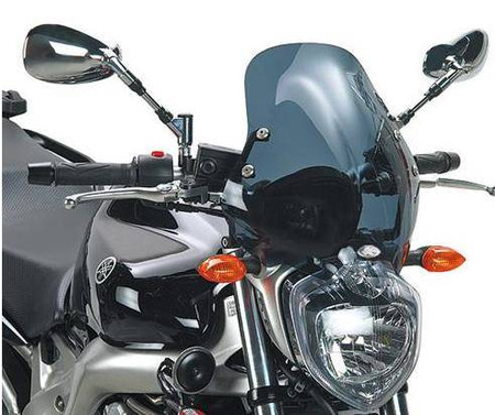 Szyba yamaha fz6 (04-06) 35 x 36 cm przyciemniana - potrzebne mocowanie d140kitk