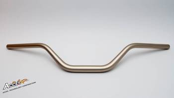 Kierownica aluminiowa (28,6mm) taper mx atv niska (7075-t6) ergal kolor tytanowy (szer. 770mm, wys. 130mm)