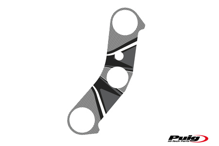 Radikal osłona półki kierownicy puig do yamaha yzf-r6 06-16 szary