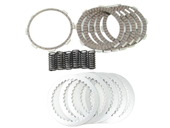 TARCZE, PRZEKŁADKI I SPRĘŻYNY SPRZĘGŁOWE (KOMPLET) HONDA CRF 230 F '03-'16 (DRC136)