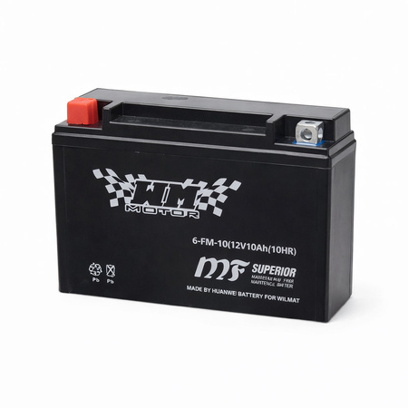 Akumulator 6-FM-10 12V 10Ah Do Motocykli Zontes 125 310 350