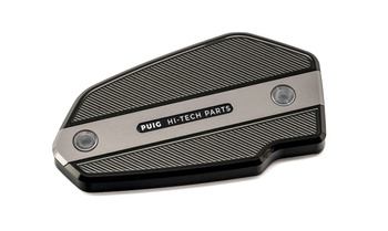 Pokrywa Zbiorniczka Płynu Hamulcowego Puig (Kawasaki Er6 / Versys / Z800) Srebrna