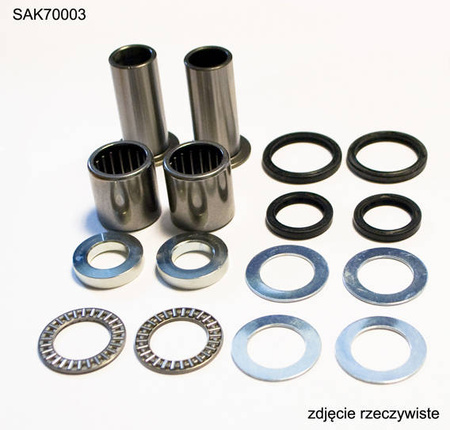 Zestaw naprawczy wahacza suzuki rm 125/250 96-08, rmz 250 07-14, rmz 450 05-14, drz 400 00-14 (28-1047)=sak50007