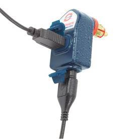 Ładowarka usb z wtyczką do gniazdka din do can-bus bmw i z dwoma gniazdkami usb (3300ma) (łamana) (el) = o105 v2