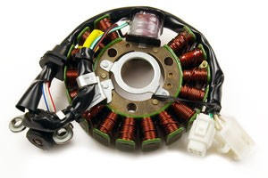 Uzwojenie alternatora stator yamaha yp125 majesty '98-'11, mbk 125, malaguti 125 (97x37x13 mm)