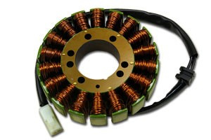 Uzwojenie alternatora (stator) triumph sprint 955i '98-'04, tiger 955, speed triple 1050 (114X42X34/22 mm)
