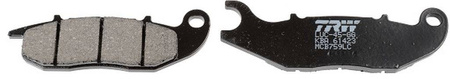 Klocki hamulcowe kh375 organic honda cbf 125 09-16, cbr 125 04-17, przód
