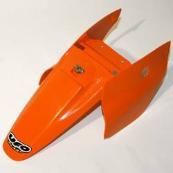 Błotnik tył ktm sx 65 '02-'08 z boczkami tylnymi kolor pomarańczowy