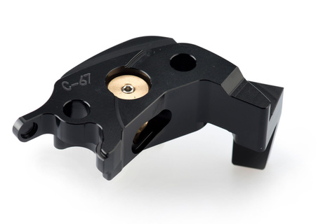 Mocowanie dźwigni sprzęgła 2.0 / 3.0 - do pierwszego montażu - 6126 (kawasaki zzr1400/s) puig czarne