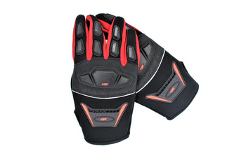 Rękawice Motocyklowe Enduro Cross Quad Moto V-02s Czerwone L Ekran Dotykowy Rkw00000023