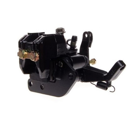 acisk hamulca przedniego prawy z klockami do quadów 110 200 oraz innych