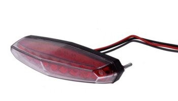 Lampa tylna led motocykle quady z podświetleniem