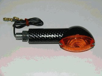 Kierunkowskaz  lewy  carbon halogen orange
