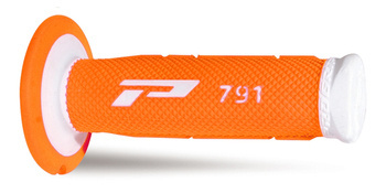 Manetki pg791 off road (22+25mm, dł.115mm) kolor biały / pomarańczowy fluo (dwuskładnikowe) (791-242) (pg791wh/orf)