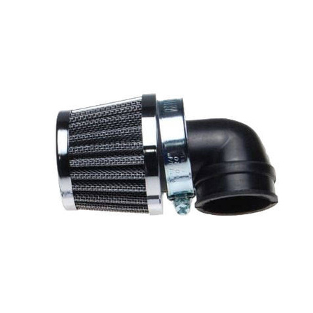 Filtr powietrza 38 mm stożkowy 90' chrom