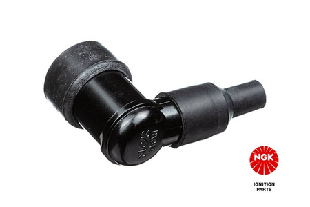Fajka świecy zapłonowej Ngk fajka na świece (nr 8055) kątowa (90) kolor czarny – NGK