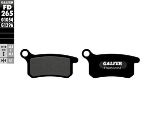 Klocki hamulcowe kh357 ktm sx 65/85