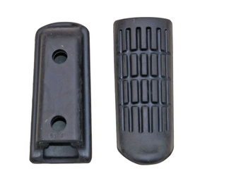 Guma (gumy) podnóżków kierowcy honda cb 500/600/750/900/1300, cbf 500/600/1000, cbr 600/900/1100, vfr 800, xl 1000v (2 szt.) (made in japan)