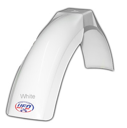 Błotnik przód UFO Vintage cross enduro 75-79 biały