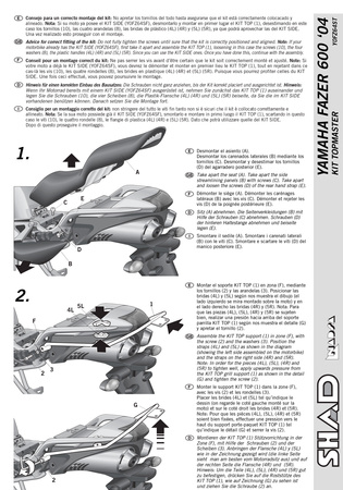 Stelaż kufra tylnego Shad do Yamaha Fazer FZ6 N/S 600