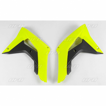 Osłony chłodnicy honda crf 250r-rx, crf 450r-rx 18-19 kolor żółty fluo