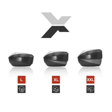 Kufer Shad SH59X aluminiowa pokrywa 46-59 l