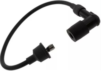 Fajka świecy zapłonowej Ngk fajka na świece (nr 5937) kątowa (90) kolor czarny, przewód 35cm, peugeot – NGK