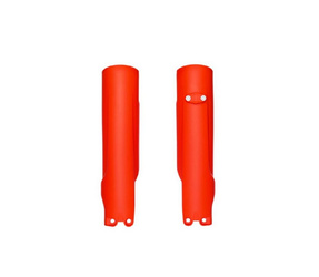 OSŁONY TELESKOPÓW / AMORTYZATORÓW KTM SX/SXF '23-'26; EXC/EXCF '24-'26; HUSQVARNA TE/TC/FE/FC '24-'26 KOLOR POMARAŃCZOWY FLUO