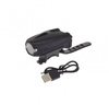 Lampa rowerowa przód 1 LED 250 LM USB