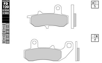 Klocki hamulcowe kh157 półmetaliczne (oferta specjalna) wycofane z oferty