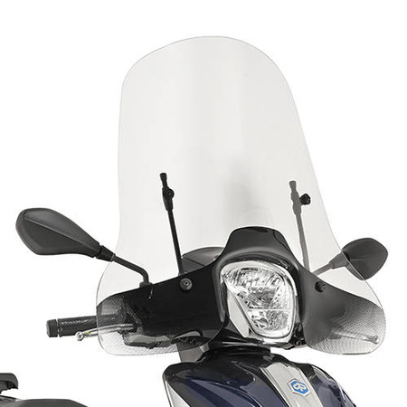Szyba piaggio medley 125-150 (16-19) 46,5 x 67 cm przezroczysta - potrzebne mocowanie a5606ak