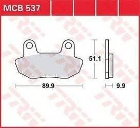 Klocki hamulcowe do motocykla Honda CB 650 SC Custom