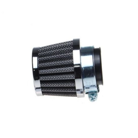 Filtr powietrza 30 mm stożkowy chrom
