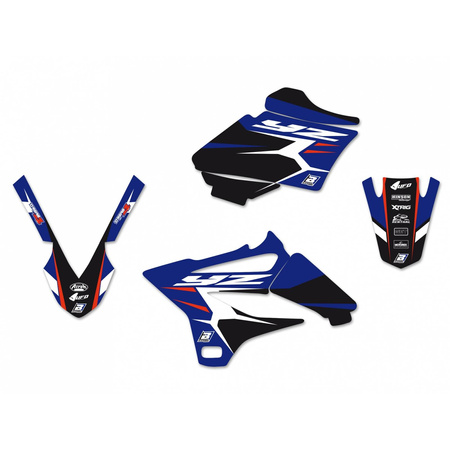 Komplet naklejek (oklein) yamaha yz 85 '02-'21, dream 4 kolor niebieski/czarny