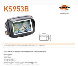 torba na gps / smartphone 4,3' z mocowaniem na kierownicę - - - std cena 189,-