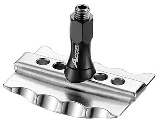 Trzymak opony 2,15 aluminiowy z nakrętką alu (wzmacniany)