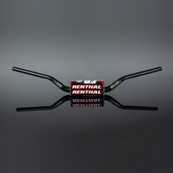 Kierownica (36mm) mx fatbar 36 handlebar black ktm sx/sx-f, suzuki rm/rm-z, yamaha yz-f padded kolor czarny z gąbką