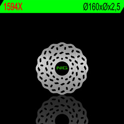 Tarcza hamulcowa tył beta evo 125/200/250/300 09-18 (160x2,5mm) (4x6,0mm) wave