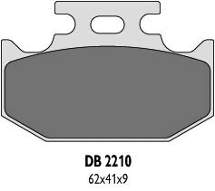 Klocki hamulcowe kh152, kh152/2 - zastępują db2210mx-d oraz db2210qd-d