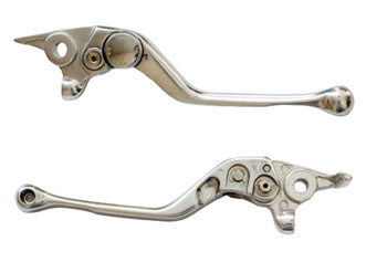 DŹWIGNIA HAMULCA HONDA NX 650 DOMINATOR '97-'99 BENELLI TNT / S 899 '08-'09, TRE-K AMAZONAS 899 '09-, TNT 1130 / SPORT / EVO '04-'06, YAMAHA TT 600 R '98-'02 (OEM: 53170-MAN-911; R300063104000) KOLOR SREBRNY (DHH23SN) (MC-08992,71421)