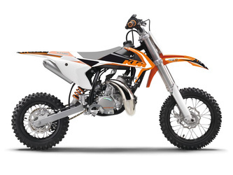 Komplet naklejek (oklein) ktm sx 50 '16-'23 dream 4 kolor pomarańczowy/ biały/ czarny