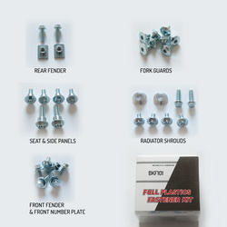 komplet śrub do plastików honda crf 450r '13-'16, crf 250r '14-16 (bkf-101)