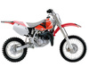 Komplet naklejek (oklein) honda cr 80 '96-'02, dream 4 kolor czerwony/czarny