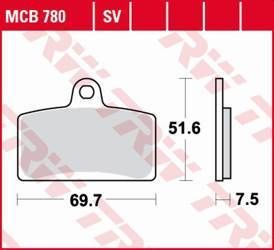 Klocki hamulcowe kh399 sinter street aprilia rs4 50/125 '11-, derbi gpr 50 2t '09-'16, gpr 125 2t/4t '04-'16, peugeot xr-7 50 '08-'11, rieju