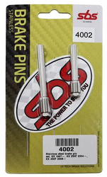 WIESZAKI (TRZPIENIE) KLOCKÓW HAMULCOWYCH PRZÓD / TYŁ KAWASAKI KX '97-08, KXF 250/450 '04-'18, SUZUKI RM-Z '04-'06 - ZESTAW 2 SZTUKI