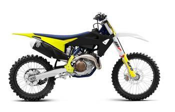 Komplet plastików husqvarna tc/fc '19-21 kolor czarny / żółty / biały ( w zestawie osłony teleskopów, osłony ramy oraz naklejki )