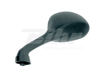 Lusterko lewe śr. gwintu 8mm gwint prawy, czarne (e473i)