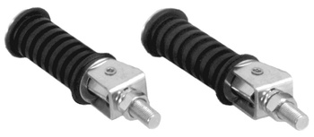 Komplet podnóżków pasażera uniwersalne 2 szt. ( śruba 12mm z nakrętką ) ( yamaha )