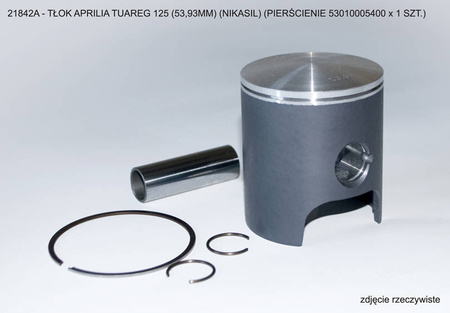 Vertex tłok aprilia tuareg 125 (53,93mm) (nikasil) (pierścienie 53010005400 x 1 szt.)